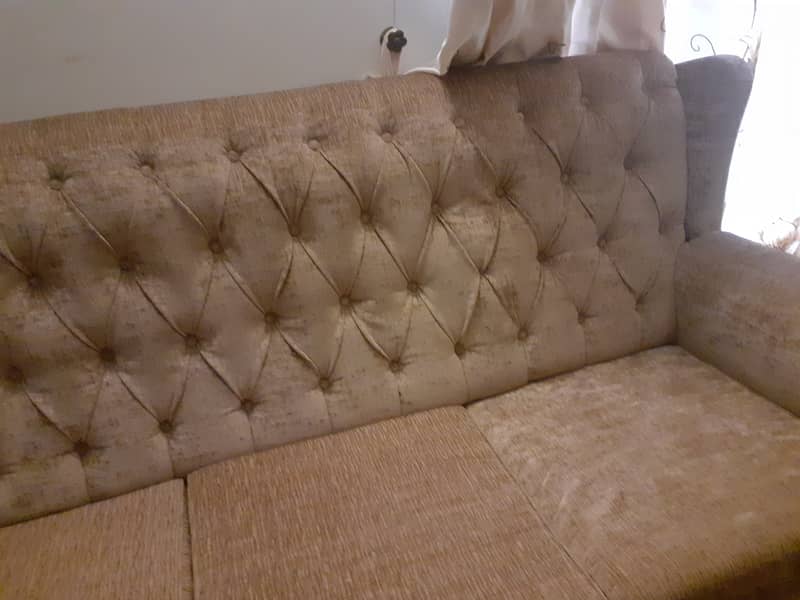 Sofa set Pure sheesham wood 7 seater 1