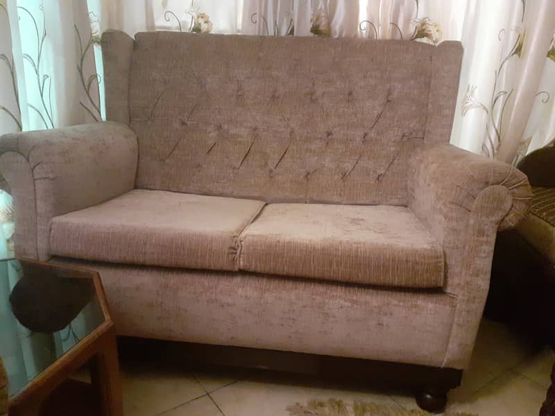 Sofa set Pure sheesham wood 7 seater 3