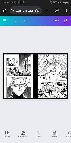 Softcopy manga A4  page size for wall decor 2