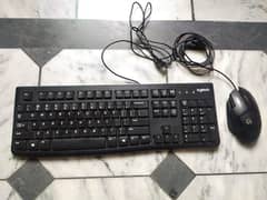 Logitech G402 Hyperion Fury AND Logitech K120 Wired Keyboard Combo