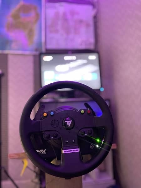 Xbox one + thrustmaster tmx racing wheel with force feedback 0