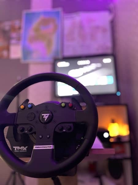 Xbox one + thrustmaster tmx racing wheel with force feedback 1