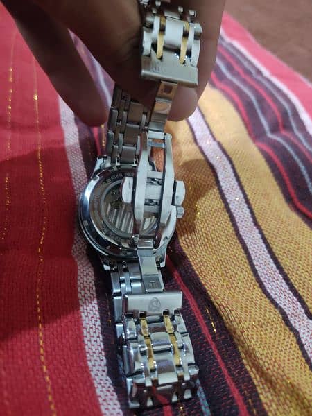 automatic watch*BOSHIDUN* with moon and day phase automation movement 2
