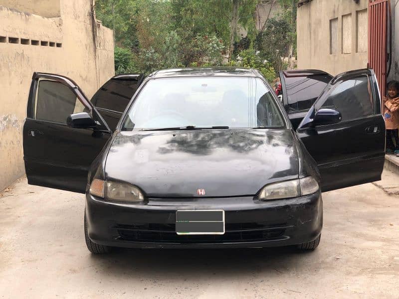 Honda civic 1995 sale & exchange token 2016 tk lgy hai 19