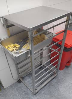 Fries Trolley for Restaurants