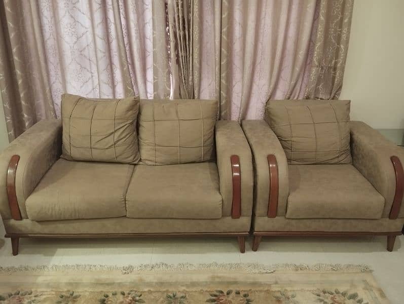 07 x seater Sofa set Sheesham wood 1