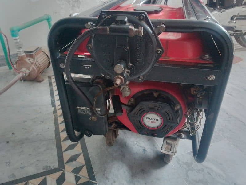 petrol and gas generator good condition 1