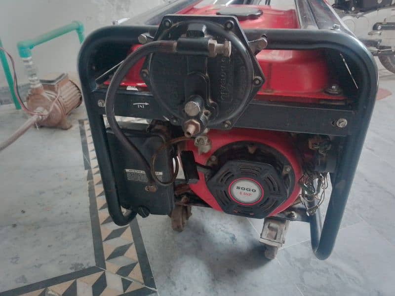 petrol and gas generator good condition 2