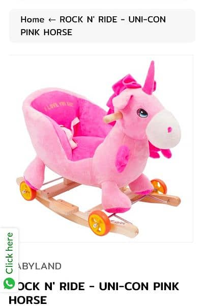 Unicorn Pink horse 2