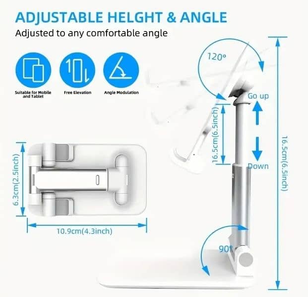 Portable Mobile Stand, Adjustable Mobile Stand, Iphone ipad stand 4