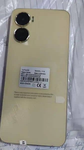 vivo y16 And new condition with box 0