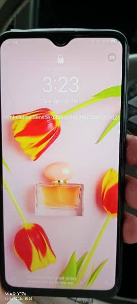 Vivo y19 New mobile 10/10 condition for sale box ky sat Charging bi 3