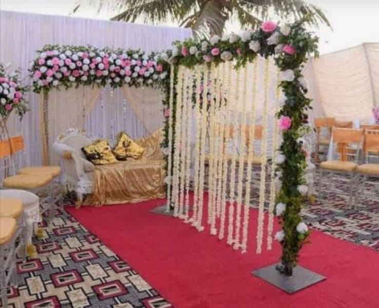 flowers fresh and artificial decoration service wedding event decor 6