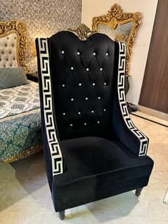 Bedroom Chair (Pair with Coffee table)