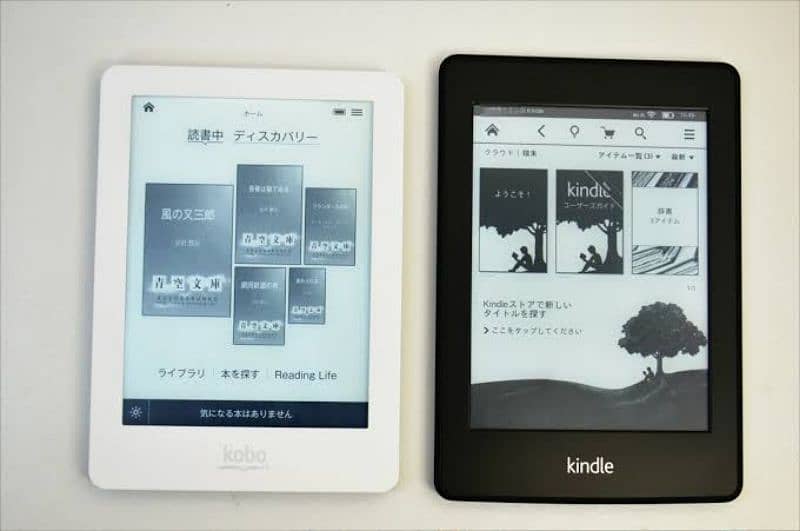 Amazon book reader Paperwhite kindle Kobo Nook sony onyx eBook Basic 0
