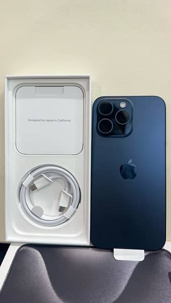Iphone 15 Pro Max 256 GB Non PTA Dual Physical just box opened 0