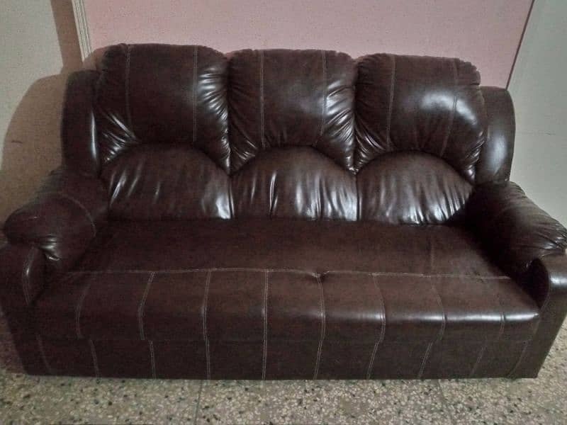 7 seater leather Sofa set for sale 2