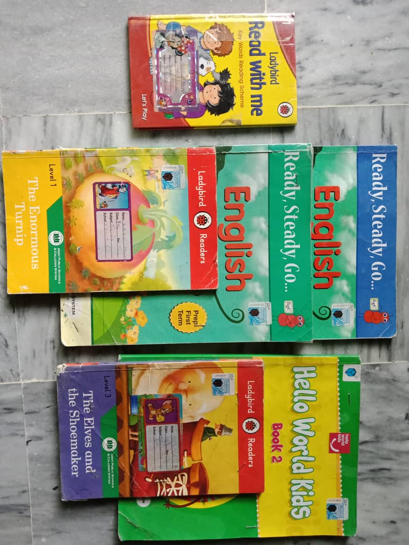 APS Class_EYS2 ,Pre-1,2 ,4,5&7 used books for sale on half price! 0