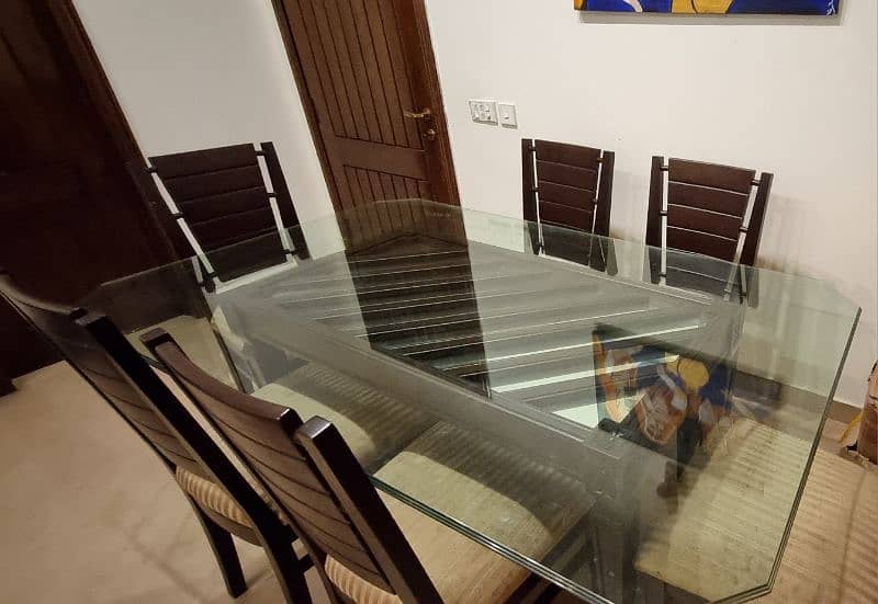 Designer Dinning Table With 6 Chairs 6