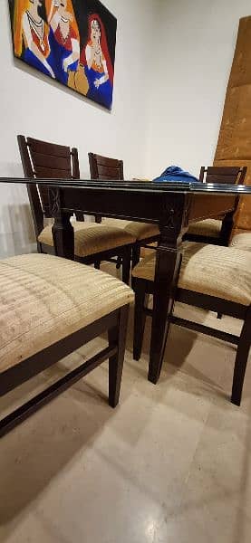 Designer Dinning Table With 6 Chairs 9