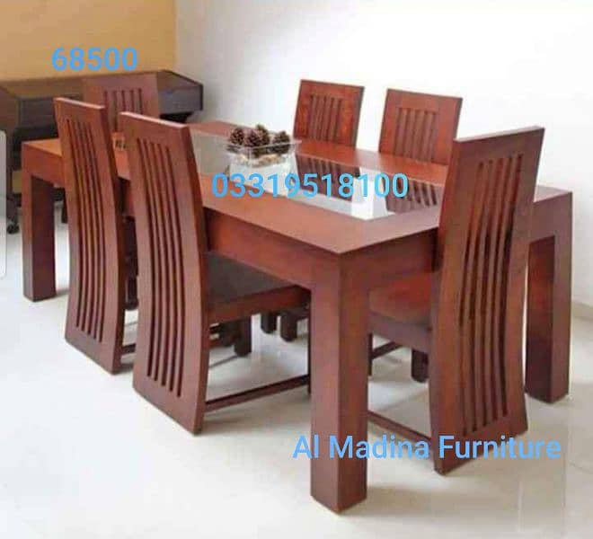 Solid Wood Dining table 4 seater 6 seater 8 seater 0