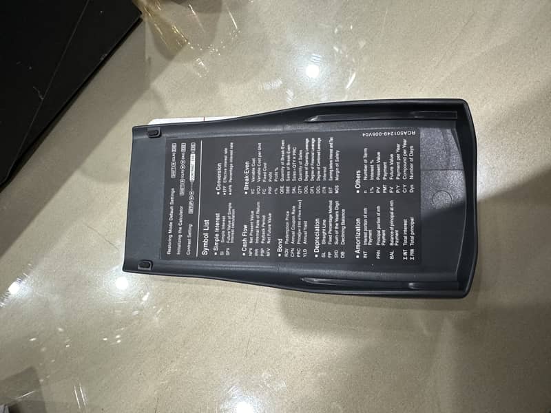 Casio FC-200V Financial Handheld Calculator 4