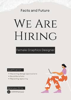Female Graphic Designer Required ( Creative Mind)