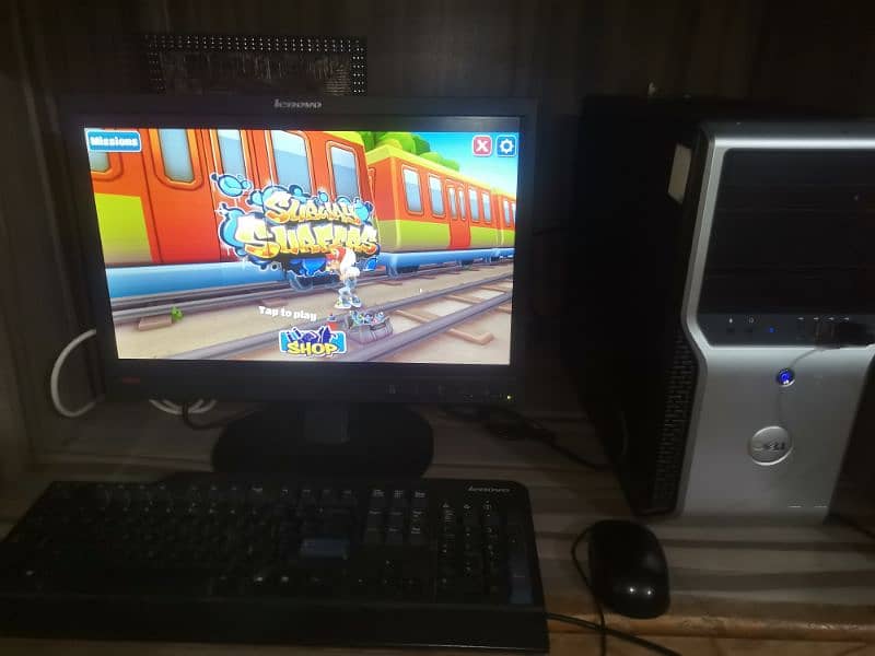 Gaming Computer Setup Full For Sale With Games CPU:Intel CoreI3 4GBRAM 8