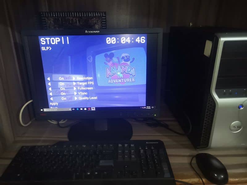 Gaming Computer Setup Full For Sale With Games CPU:Intel CoreI3 4GBRAM 9
