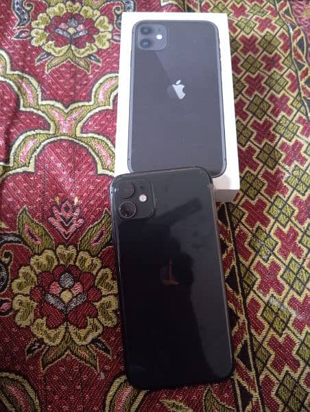iPhone 11 with box and charger 64 GB 10by10 under warranty 1