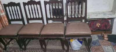 8 wooden chair for sale