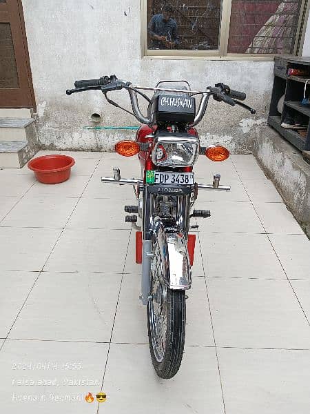 I Want to sale my Honda cd 70 2010 modal TotaL Genuine Antique BeautY 4