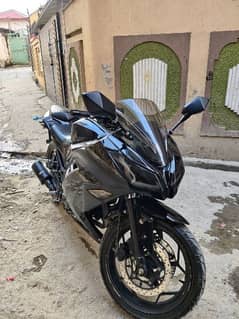 Kawasaki Ninja 250cc single cylinder 2021 model chinese bike lahore no 0
