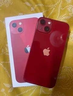 iPhone 13 Red Edition 256GB With box Exchange possible