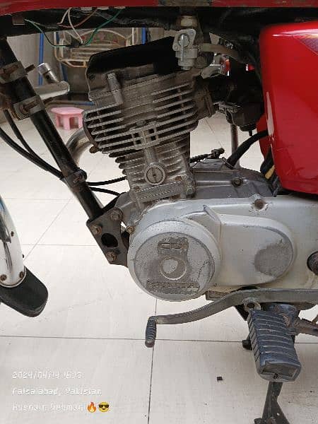 I want to sale my honda cg 125 2009 modal in genuine condition 5