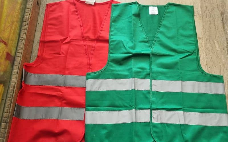 Safety Vest / safety Jackets Reflective Strips Vest 120GMS 8