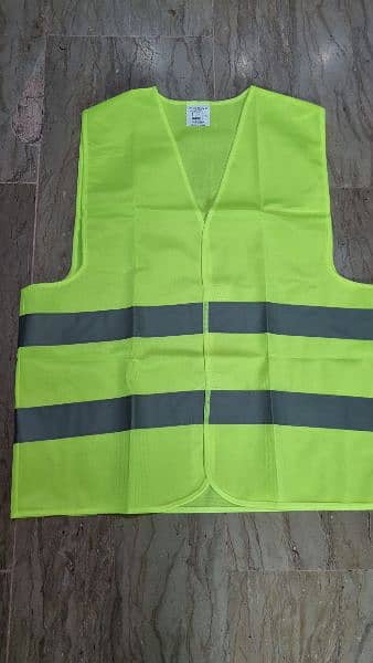 Safety Vest Jackets Reflective Strips Vest 120GMS 16