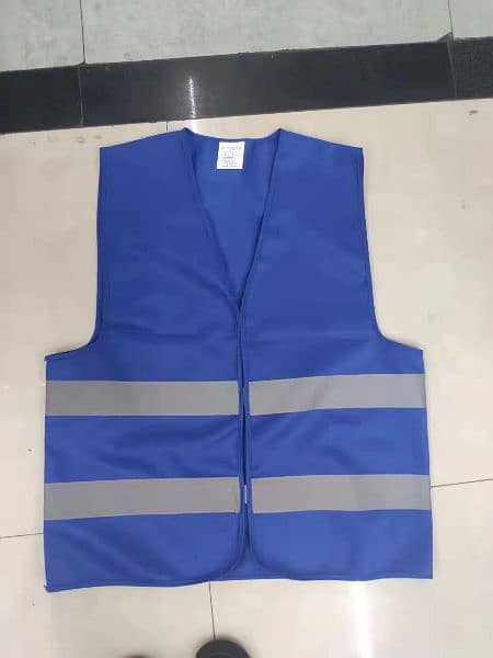 Safety Vest Jackets Reflective Strips Vest 120GMS 17