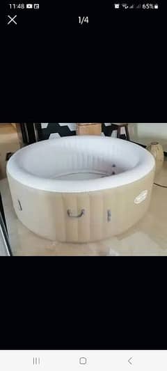 lay z spa hot water pool tub jacuzzi 0