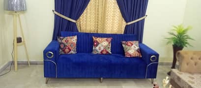 Almost Brand new 7seater Sofa Set 0