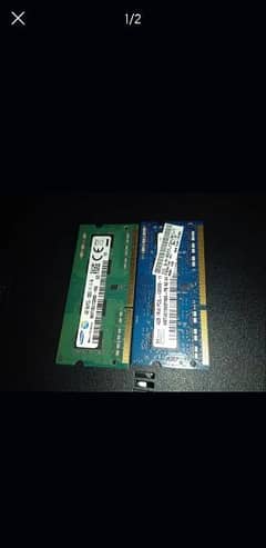 Samsung 4GB RAM PC3-12800,1600MHz, 204 PIN: Compatible with Laptops