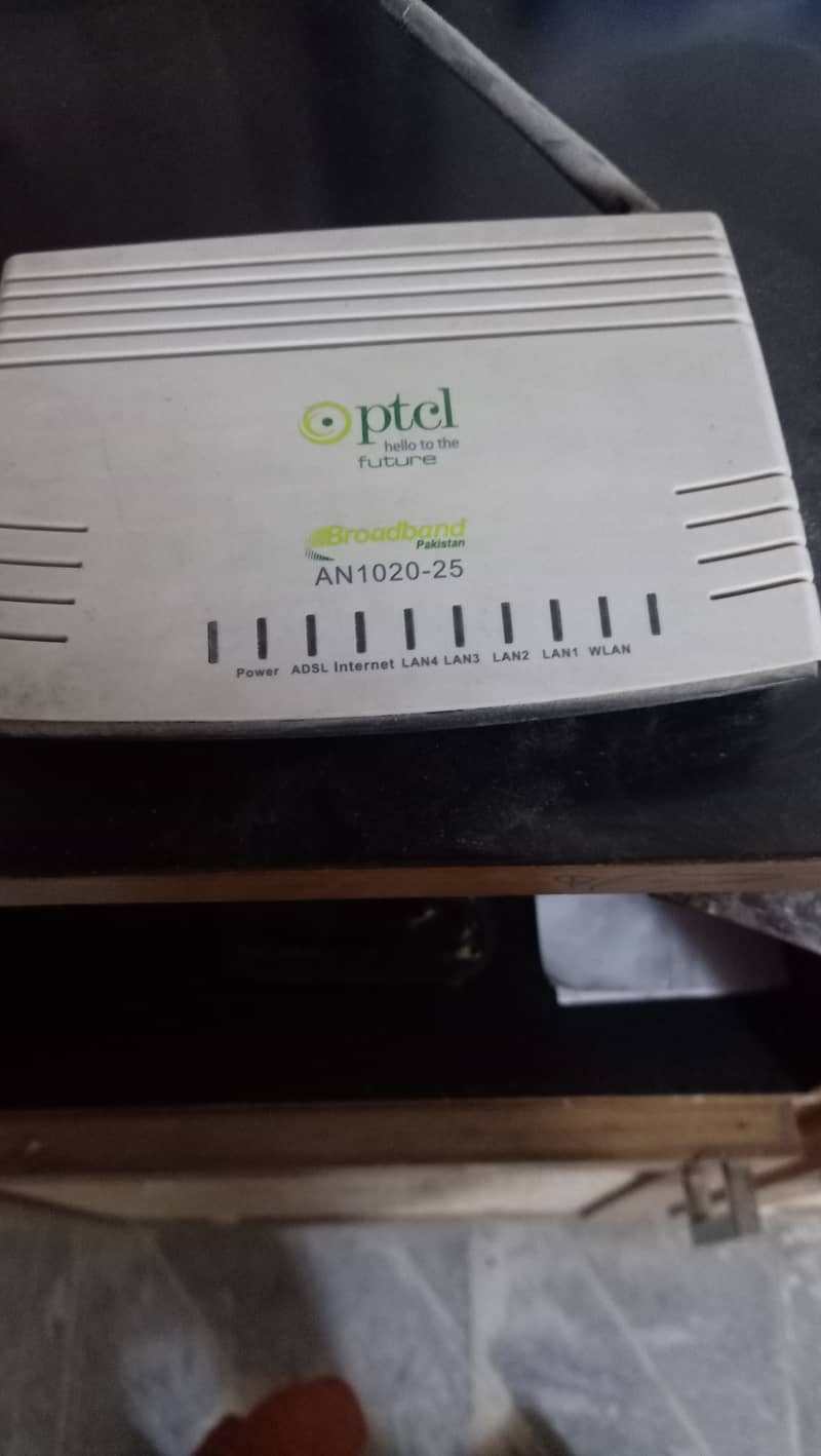 Ptcl internet router 0