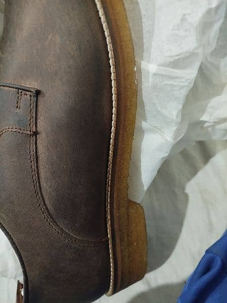Next Modern Heritage Brown Tan Leather Shoes In Immaculate Conditio 4