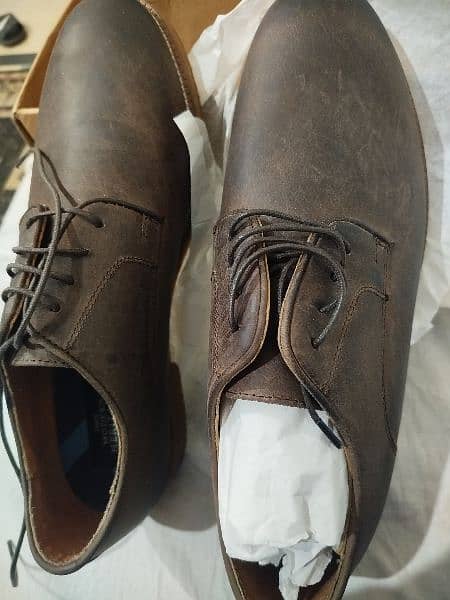 Next Modern Heritage Brown Tan Leather Shoes In Immaculate Conditio 5