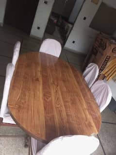 Urgent sale Table chair Good Condition
