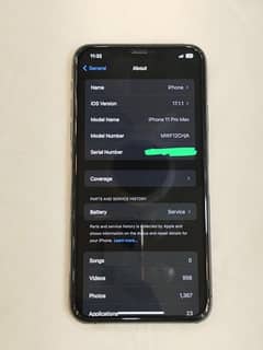 iPhone 11 Pro Max 256 gb physical dual sim pta approved