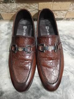Mens Stylish leather loafers chocolate Brown