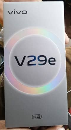 vivo v29e 5G box peck phone 2 days before activation