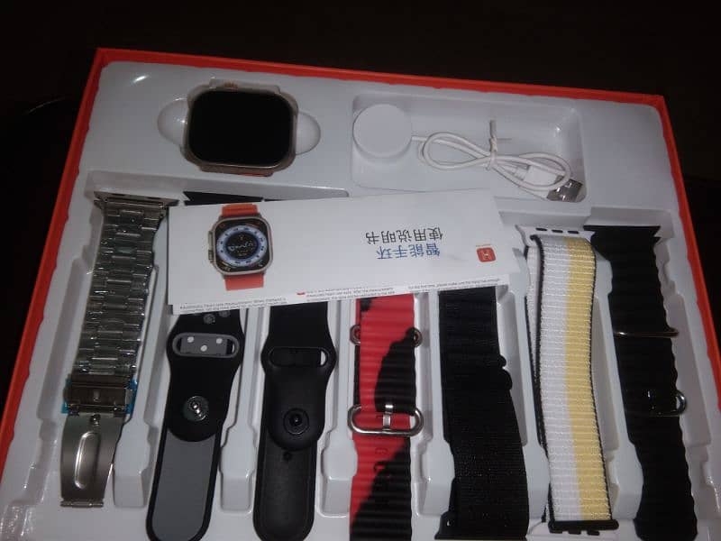 NEW S9 ULTRA 7 in 1straps smartwatch in only 3500 3