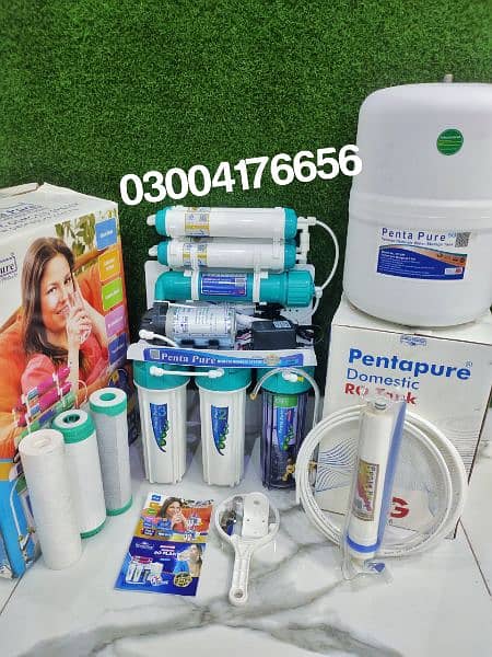 PENTAPURE TAIWAN 9 STAGE RO PLANT WITH KOREAN UF MEMBRANE WATER FILTER 1